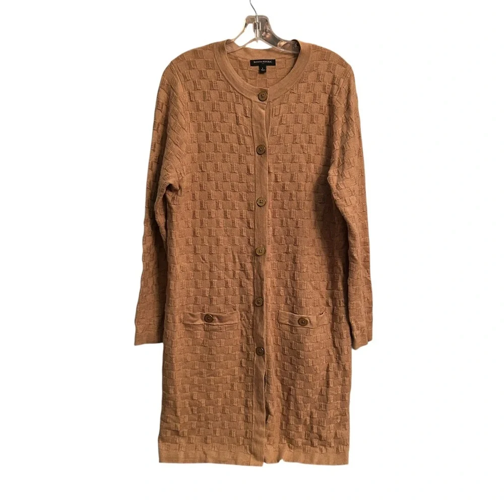 Banana Republic Long Knit Button Front Cardigan - Picture 8 of 10